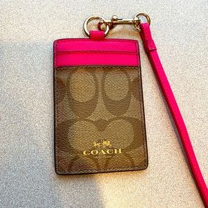 Card holder lanyard